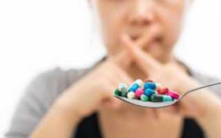 Боязнь побочных эффектов от таблеток