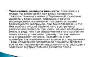 Лечение гиперплазии хориона клексаном