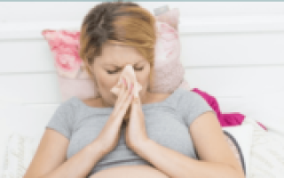 Болит горло 34 неделя беременности