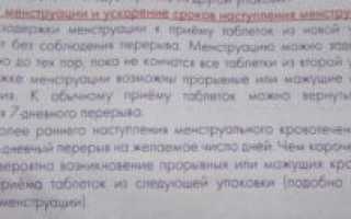 Отсутствуют месячные после приема Линдинет 20