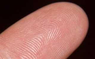 Линии на подушечках пальцев
