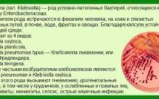 Клебсиелла у ребенка