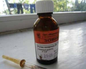 Как смазывать горло раствором колларгола