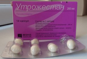 Использовала упавшую свечку утрожестана