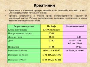Креатинин 120 - стоит ли переживать