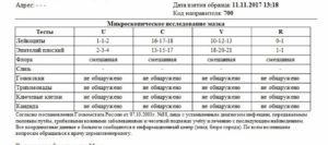 Мазок на флору после антибиотиков