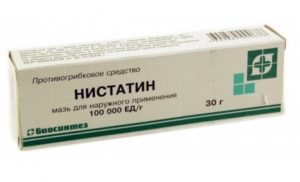 Мазь нистатин при трещинах вульвы