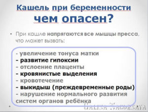 Лечение кашля на 14 неделе беременности