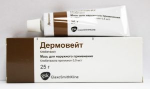 Мазь дермовейт и ацикловир